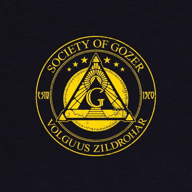 Society of Gozer (Gold) by Miskatonic Designs